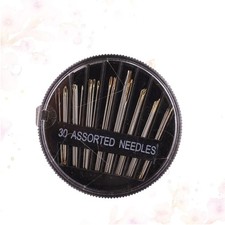 30Pcs Durable Stainless Steel Sewing Needles Ergonomic Design for DIY Projects