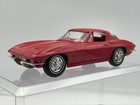 AUTO PROMOZIONALE VINTAGE SCALA 1/25 1963 CHEVY CORVETTE FINESTRA DIVISA RIVENDITORE - UNA BELLEZZA!