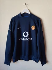 Vintage Manchester United 2004-05 Training Top Football - Nike - Size XL