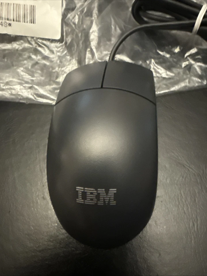 10L6148 10L6149 Mouse MSE/IBM/PS/2 2-Button Mouse - Black M-8AU-IBM8 Rare New - Image 2 of 3
