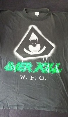 Overkill - W.F.O. Tourshirt XL 1994 Original Thrash Metal