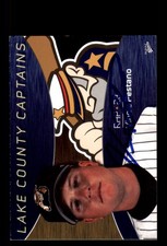 Signed Baseball Card Auto Vinnie Pestano 2008 MultiAd Lake County Captains