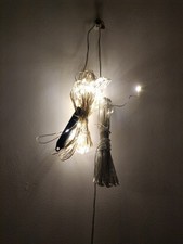 Homebase 12 Strand Sliver Wire Tree Lights Warm White.