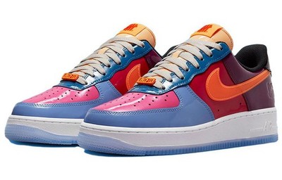 Size 9 - Undefeated x Nike Air Force 1 Low Total Orange for sale