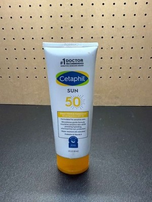 Cetaphil Sheer Mineral Sunscreen, SPF 50, 3 fl oz (89 ml) - NO SEAL!! SEE PICS!!