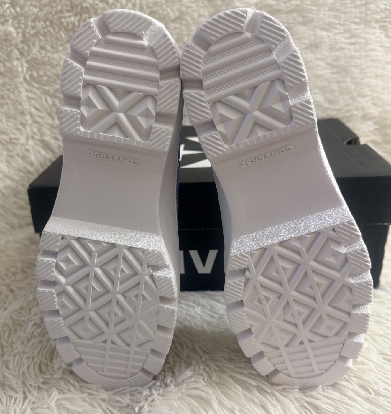 Converse Chuck Taylor All Star Hi Lugged Sneaker In Denim Patchwork - NIB - 6.5 thumbnail 6