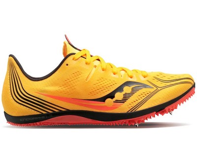 Men's Saucony Endorphin 3, Vizigold/Vizired, 12 D Medium US