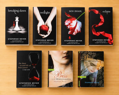 Stephenie Meyer Twilight-Saga   7 Bücher Konvolut | Englisch & Deutsch