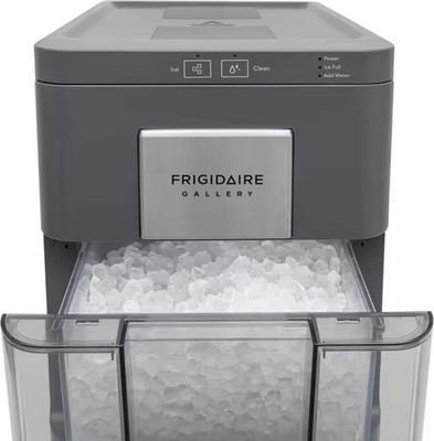 Frigidaire Gallery 44-lb Touchscreen Countertop Nugget Ice Maker with Self-Clean