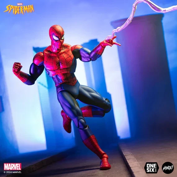 Mondo Spider-Man: The Animated Series Spider Man 1/6 Scale Figure - Image 2 of 4
