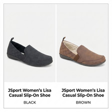 JSport Ladies' Lisa Slip-On Lined Comfort