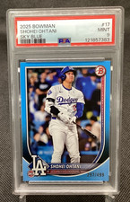 2025 Bowman - Shohei Ohtani #17 Sky Blue /499 PSA 9 ~ Los Angeles Dodgers DH/P