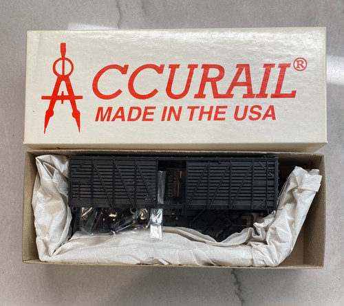 Accurail 4700 - Coche Stock Madera 40' - Sin Decorar - Kit Modelo Escala HO | Zustand: New