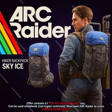ARC Raiders - Sky Ice Hiker Backpack  (ALL Platforms)