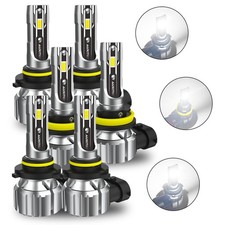 2X HB3 9005 LED Headlight Super Bright Bulbs Kit 36000LM HIGH/LOW Beam 6500K H11