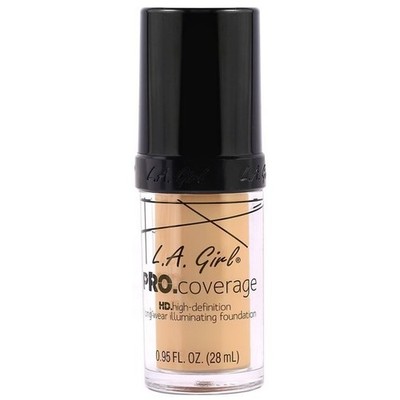 LA Girl Pro Coverage HD Foundation #642 Fair