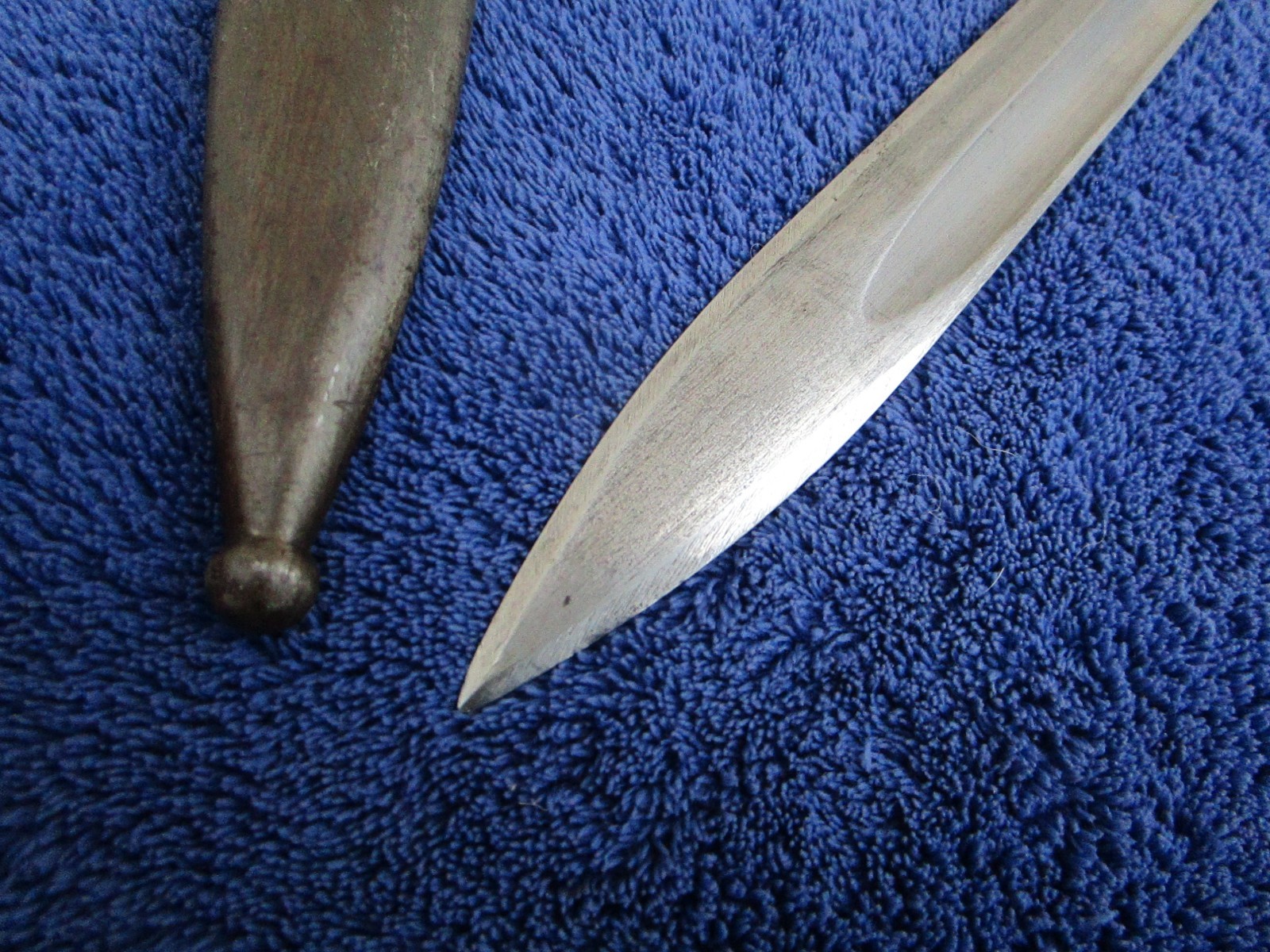 ORIGINAL VINTAGE VZ-24 CZECHOSLOVAKIA MAUZER BAYONET AND SCABBARD "D" ARTILLERY