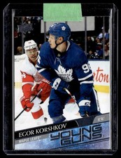 2020-21 Upper Deck Egor Korshkov Toronto Maple Leafs #219