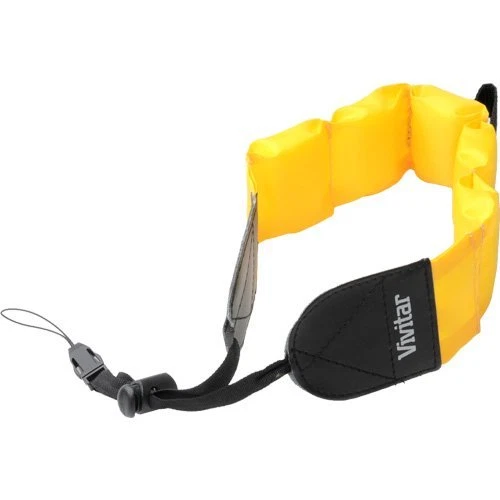 Correa amarilla Vivitar correa de espuma flotante para Panasonic Lumix DMC-TS5 DMC-TS4 Foto 2 de 3