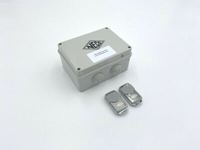 Neco (MK1) Fernbedienung für Rollläden / Garagentore inkl. 2 Schlüsselanhänger