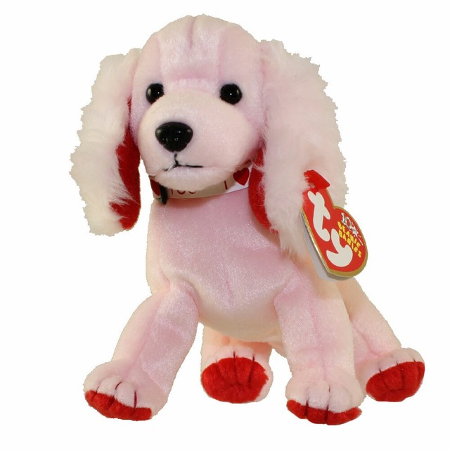 pink poodle beanie baby
