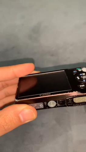 Canon IXUS 105 Digital Camera – For Parts or Repair - Video 1 of 1