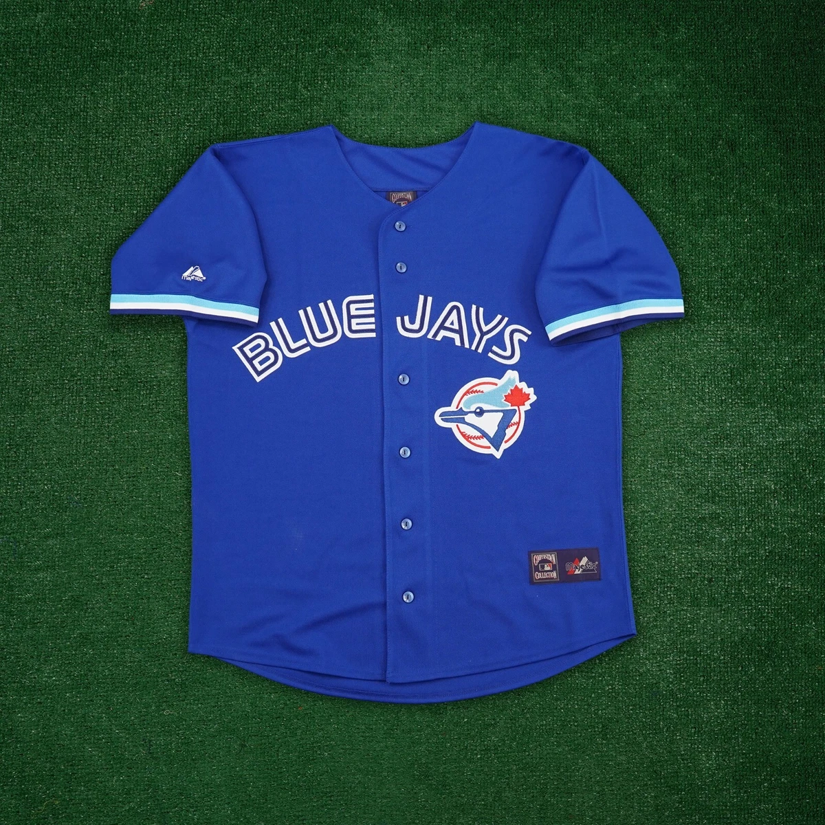 Roy Halladay Toronto Blue Jays Men's Cooperstown Alternate Blue Jersey