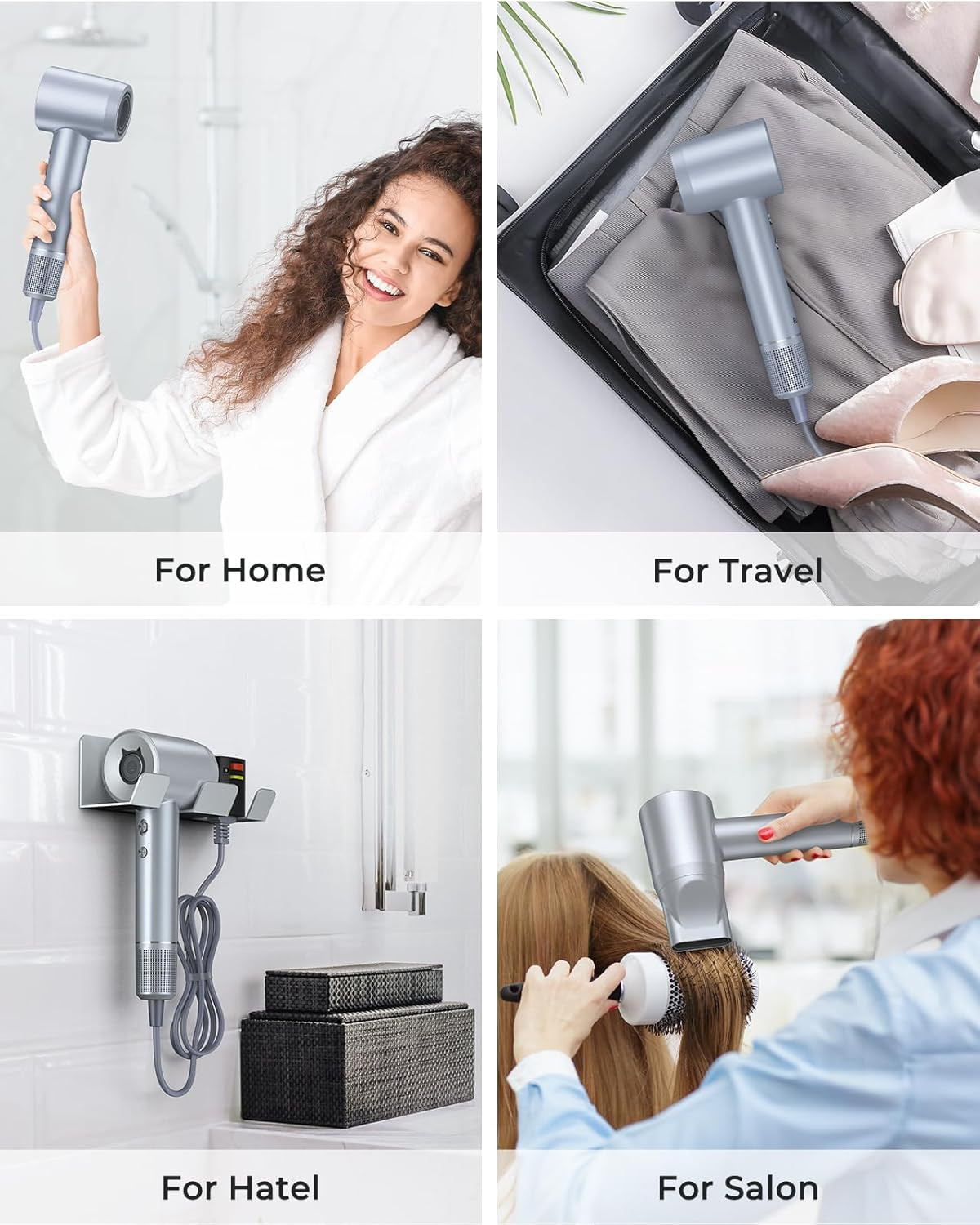 Hair Dryer, Ionic Blow Dryer, Professional High-Speed Hairdryer with 110,000 RPM