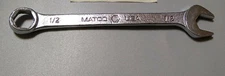 MATCO Tools USA #WCH 166, 1/2" Combination Wrench, 5.9" Long, 6 Point.