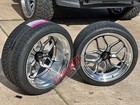 4 New Weld Laguna Staggeed 22x8.5_22x10.5 Rims Tire 5x127 for Chevy Gm C10