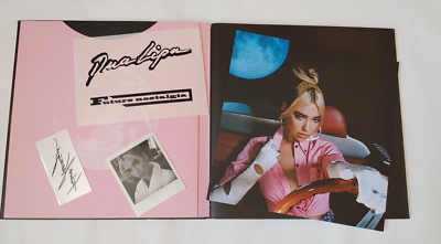 DUA LIPA FUTURE NOSTALGIA LP Limited Edition Rare Deluxe Boxset