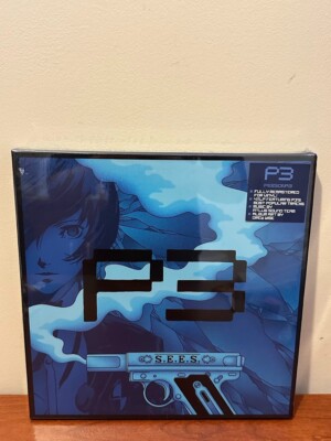 Persona 3 Soundtrack Vinyl 4xLP Premium Box Set iam8bit Exclusive