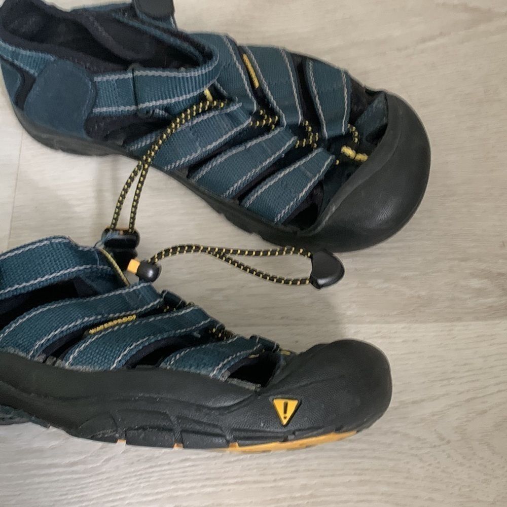Sandali Keen Newport H2 bambino 4 blu lavabili impermeabili escursionismo outdoor scarpe