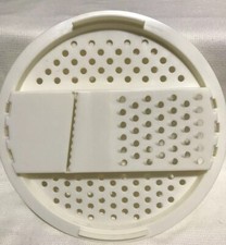 TUPPERWARE WHITE SHREDDER / SLICER / GRATER # 787 - 2 - NO BOWL JUST THE GRATER