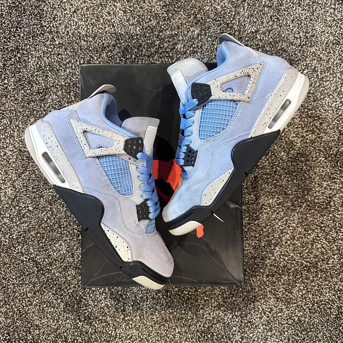 Size 8.5 - Jordan 4 Retro University Blue 194501088329| eBay
