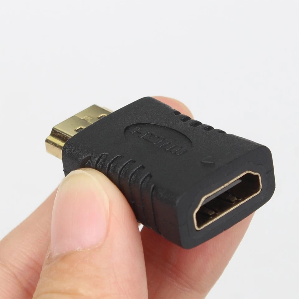 10 x Mini HDMI Female to HDMI Male Adapter for Tablet Laptop PC Projector Camera - Image 3 of 4