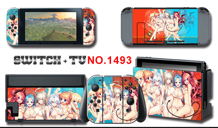 Vinyl Decal Skin Sticker Protector for Nintendo Switch Lovely