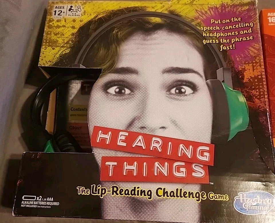 (2) Juegos familiares Hasbro. HABLA Y ESCUCHA COSAS. Juegos divertidos en familia Foto 3 de 4