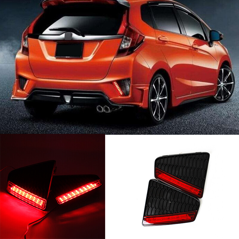 LED Rear Fog Lamp & Bumper Brake Light For Honda Fit/Jazz 2018–2019 – Bright & Easy Install 4 thumbnail image
