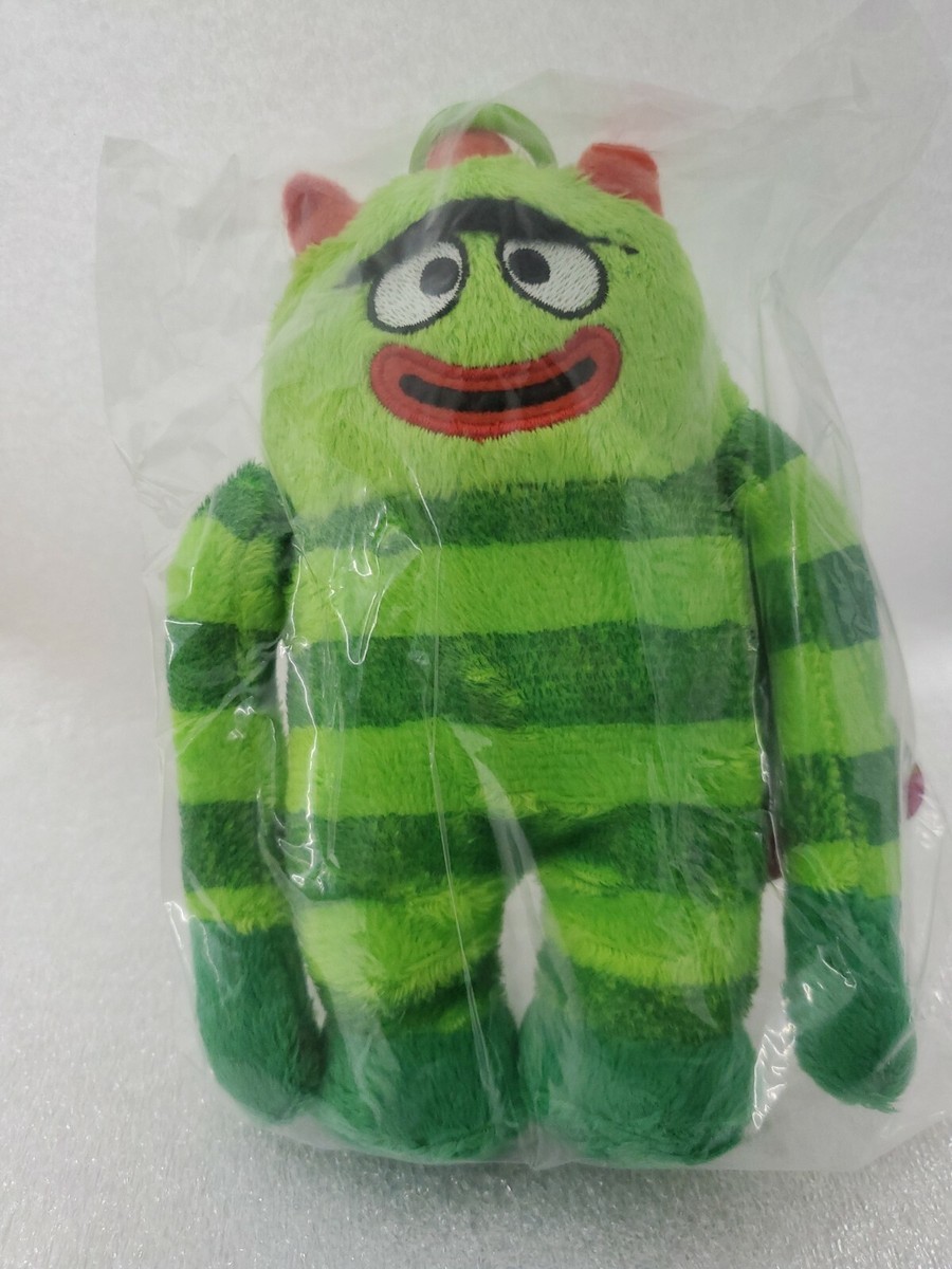 Yo Gabba Gabba FOOFA Pink Plush Doll Bag Clip Nick Jr. New - Foto 7