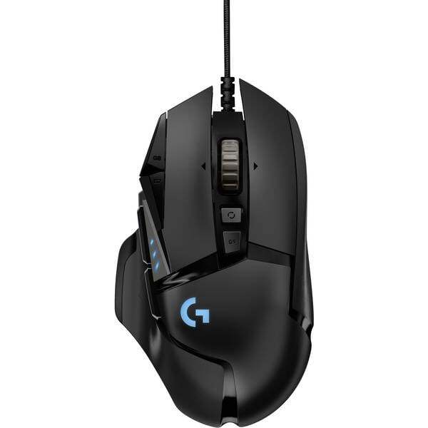 Logitech gaming g502 hero high performance mouse da gioco usb ottico illuminato