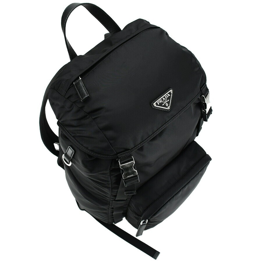 PRADA Triangle Logo Backpack 2VZ135 Tessuto Nylon Saffiano