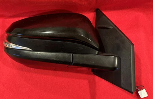 2015 2018 TOYOTA RAV4 RAV-4 RIGHT PASSENGER SIDE DOOR MIRROR BLACK 7 WIRE OEM