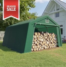 NEU 3,3 x 4,70m Zeltgarage Garagenzelt Lagerzelt Weide Unterstand Weidezelt Auto