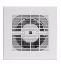 100mm 4 INCH Silent TIMER EXTRACTOR FAN MODERN STYLISH DESIGN LED BATHROOM BLACK