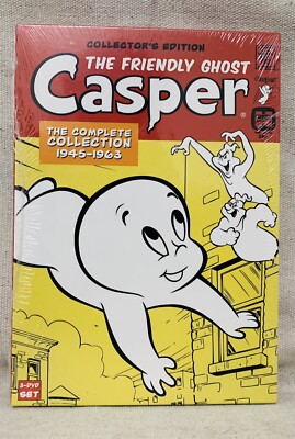 Casper the Friendly Ghost - Complete Collection 1945-1963 New 3 DVD Set Animated