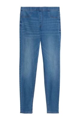Jegging Bimba Blu Denim Con Tasche - Prénatal - Foto 6