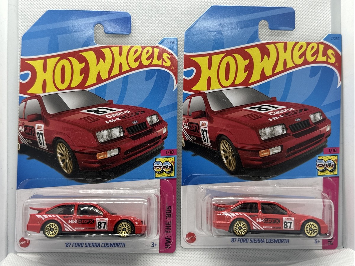 Hot Wheels '87 Ford Sierra Cosworth HW The 80s 1/10 Set Of 2 | eBay