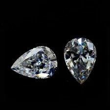 0.5-20ct Pear Cut Loose Moissanite Stone Diamond D Color VVS1 Real Gemstone GRA