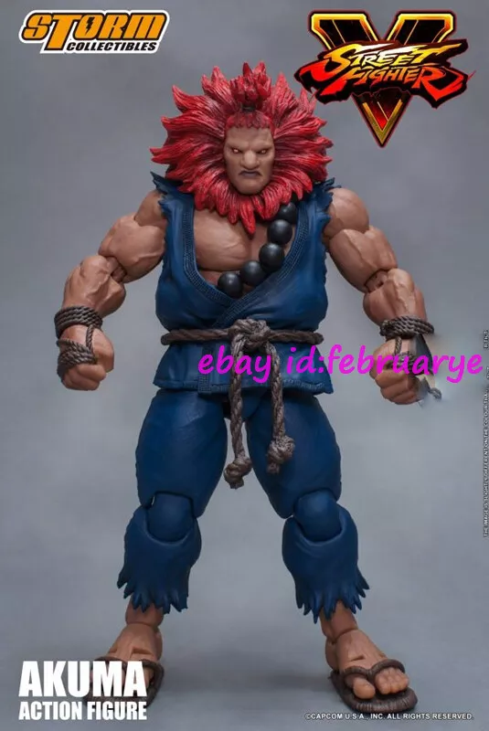 NEW Street Fighter V Akuma (Gouki) Action Figure Storm